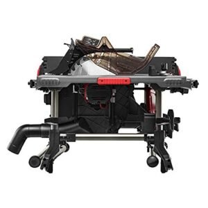 15 Amp 10 Inch Portable Jobsite Table Saw with Folding Stand- TS6307-00