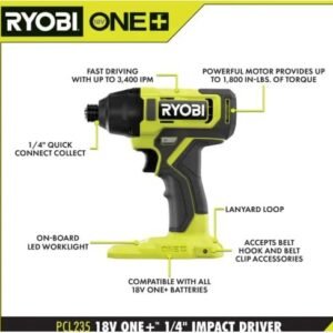 ONE+ PCL1600K2 18V Cordless 6-Tool Combo Kit