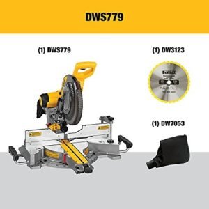 Sliding Compound Miter Saw, 12-Inch (DWS779)