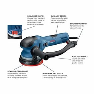 GET65-5N 5 In. Dual-Mode Random Orbit Sander