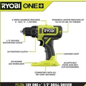 ONE+ PCL1600K2 18V Cordless 6-Tool Combo Kit