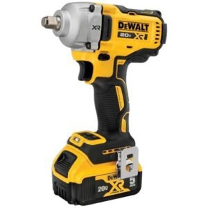 20V MAX Impact Wrench, Cordless, 1/2 inch, 2 Batteries and Charger Included (DCF891P2)