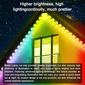 300FT Permanent Outdoor Lights,RGB Eaves Lights