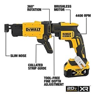 Screw Gun Kit with Collated Drywall Attachment (DCF620CM2)