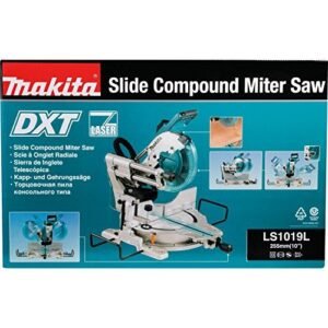 LS1019L 10" Dual-Bevel Sliding Compound Miter Saw with Laser