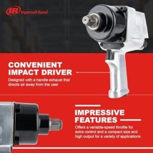 261 3/4" Air Impact Wrench, 1100 ft-lbs Max Torque, Super Duty, Pistol Grip