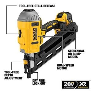 20V MAX* Framing Nailer Kit, 30-Degree, Paper Collated (DCN692M1)