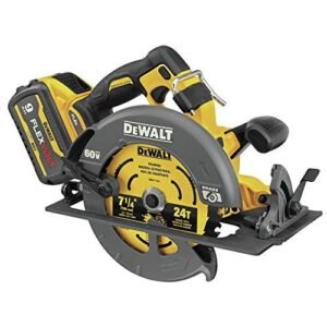 FLEXVOLT 60V MAX* Circular Saw with Brake Kit, 7-1/4-Inch (DCS578X2)