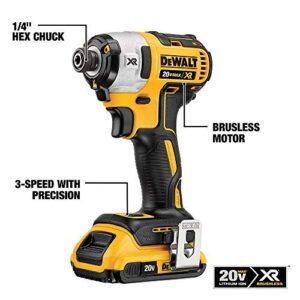 20V MAX XR Cordless Drill Combo Kit, Hammer Drill & Impact Driver