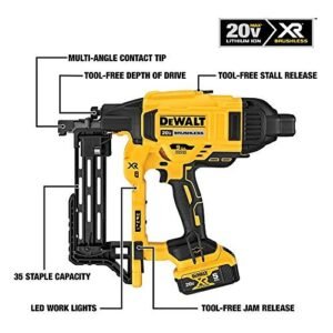 DCFS950B 20V MAX* XR 9 GA Cordless Fencing Stapler (Tool Only)