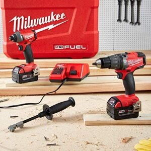 Milwaukee 2897-22 M18 Fuel 2-Tool Combo Kit, Red