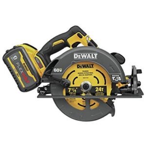 FLEXVOLT 60V MAX* Circular Saw with Brake Kit, 7-1/4-Inch (DCS578X2)