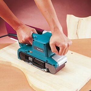 9903 Belt Sander, 8.8 AMP, Variable Speed, Auto-Tracking, Flush Sanding