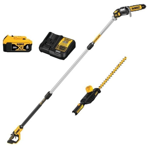 DCKO86M1 20V MAX* Cordless Pole Saw and Pole Hedge Trimmer Combo Kit