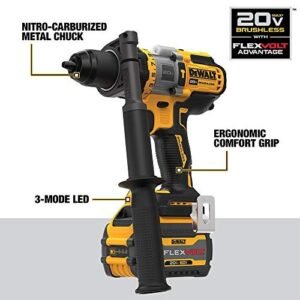 DCK2100D1T1 20V MAX* Brushless Cordless 2-Tool Kit Including Hammer Drill/Driver