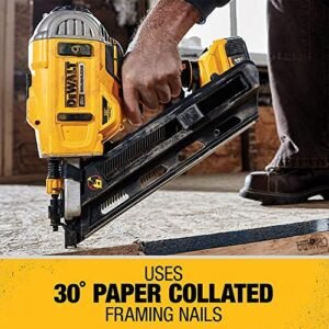 20V MAX* Framing Nailer Kit, 30-Degree, Paper Collated (DCN692M1)