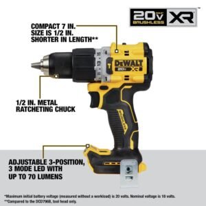 20V MAX* XR Cordless 4-Tool Combo Kit 4 TOOL COMBO KIT (DCK449E1P1)