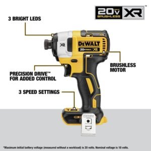 20V MAX* XR Cordless 4-Tool Combo Kit 4 TOOL COMBO KIT (DCK449E1P1)