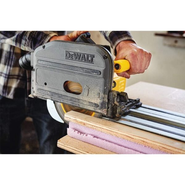 FLEXVOLT 60V MAX* Circular Saw, 6-1/2-Inch, Cordless TrackSaw Kit (DCS520T1) - Image 4