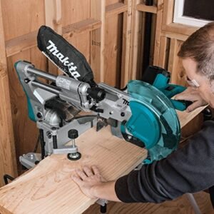 LS1019L 10" Dual-Bevel Sliding Compound Miter Saw with Laser