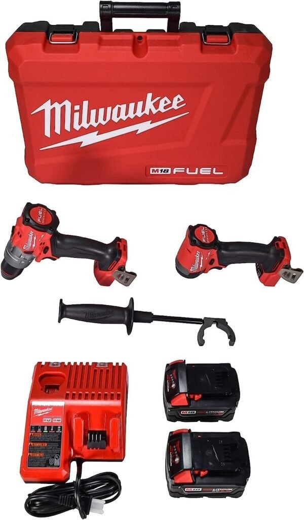 3697-22 18V Lithium-Ion Brushless Cordless Hammer Drill and Impact Driver Combo Kit