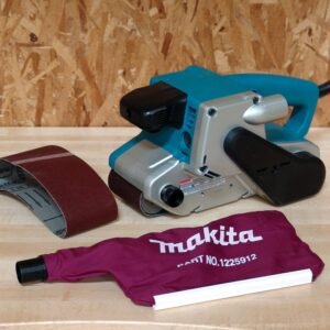 9903 Belt Sander, 8.8 AMP, Variable Speed, Auto-Tracking, Flush Sanding