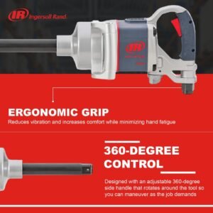 Ingersoll Rand 2850MAX-6 1-Inch 5,500 rpm Impact Wrench with 6-Inch Anvil Extension