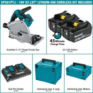 XPS01PTJ 18-Volt X2 LXT Lithium-Ion (36V) Brushless Cordless 6-1/2 inch