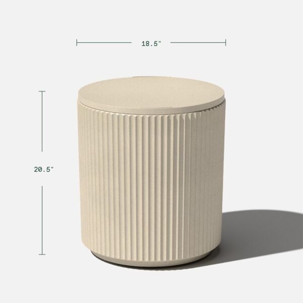 Outdoor Cooler Side Table - 2 in 1 - Image 8