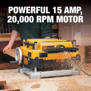 Thickness Planer, Two Speed, 13-inch, 15 Amp, 20,000 RPM Motor (DW735X)