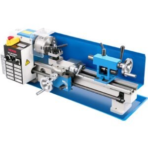 Mini Metal Lathe, 7"x14" Benchtop Metal Lathe, 550W Variable Speed 2250RPM