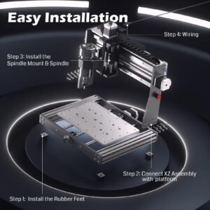 3020-PRO MAX V2 CNC Router Machine, Upgraded 3 Axis Engraver