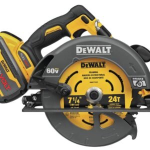 FLEXVOLT 60V MAX* Circular Saw with Brake Kit, 7-1/4-Inch (DCS578X1)