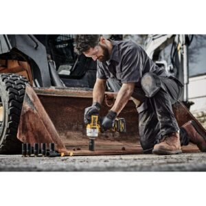 DEWALT 20V MAX Cordless Impact Wrench, 1/2" Hog Ring, High Torque, Brushless, Bare Tool Only (DCF961B)