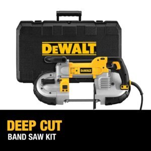 Portable Band Saw, Deep Cut, 10 Amp, 5-Inch (DWM120K)