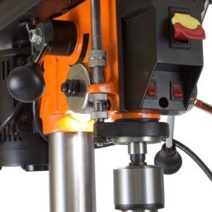 12-Inch Benchtop Drill Press, Variable Speed, Cast Iron with Laser and Work Light (4214T)