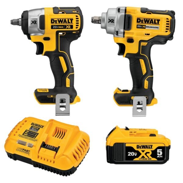 20V MAX Impact Wrench, Cordless 2-Tool Combo Kit