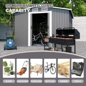 Sheds Outdoor 10FT x 8FT & Oversized Storage Clearance