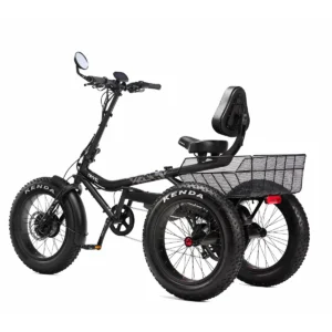 20 inch Electric Tricycle long-travel multi-purpose tricycle